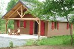 Location Chalet de Patou gite de pêche week-end semaine situé près de Pompadour en Corrèze a moins d'un km du gîte de Leycuras